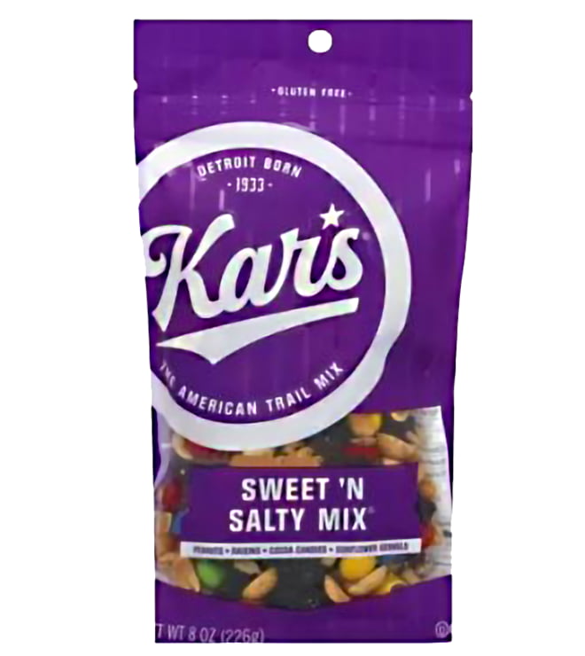 Kars Snack Mix Sweet N'Salty TrvlPk - Peg Bag - 8 oz