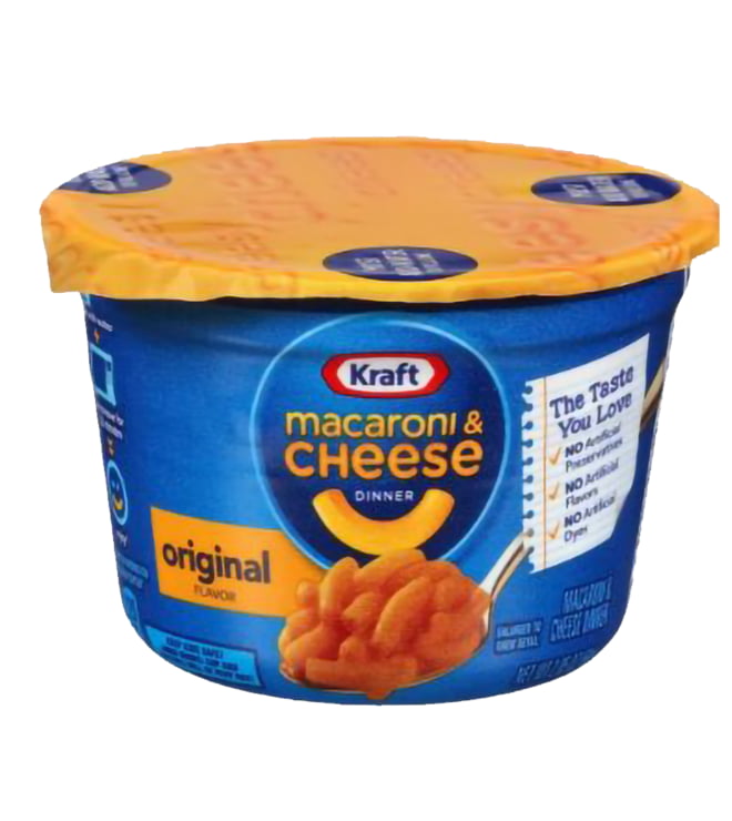 Kraft Meal Easy Mac & Cheese Original Cup 2.05oz