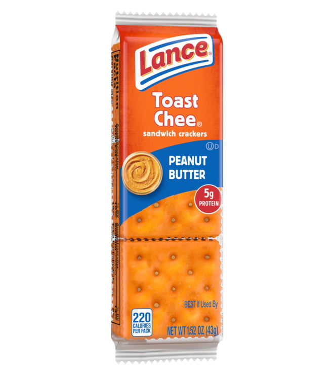 Lance Toast Cheese Crackers - Pack - 1.52 oz