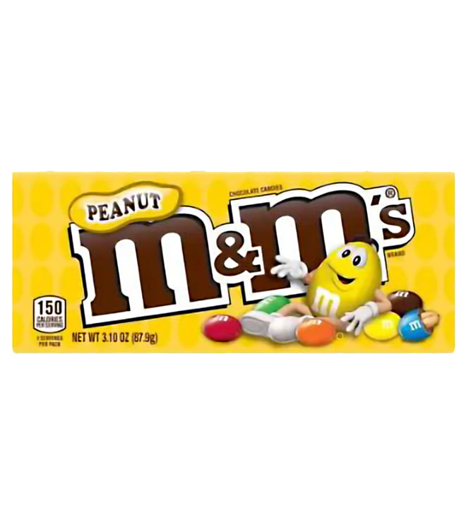 M&M Peanut Movie Box 3.1oz