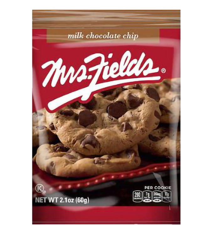 Mrs Fields Mild Chocolate Chip Cookies