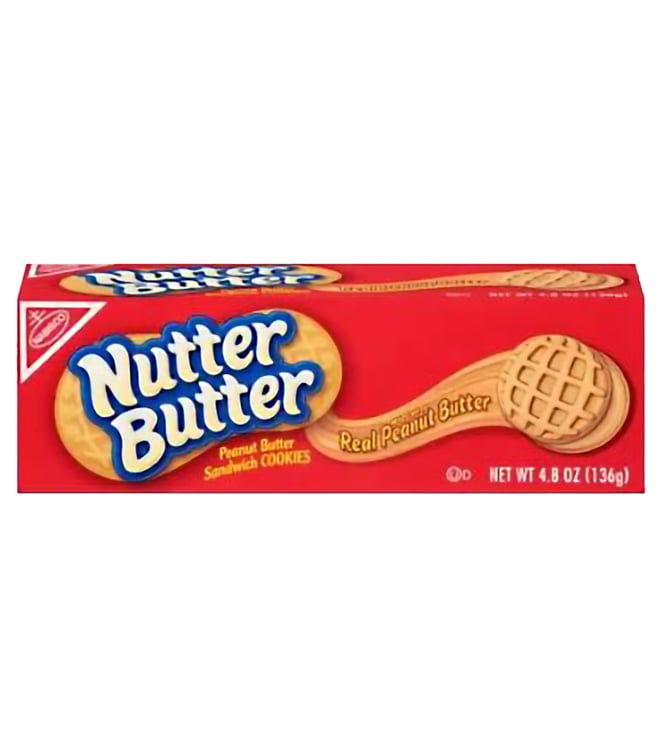 Nutter Butter Peanut Butter Sandwich