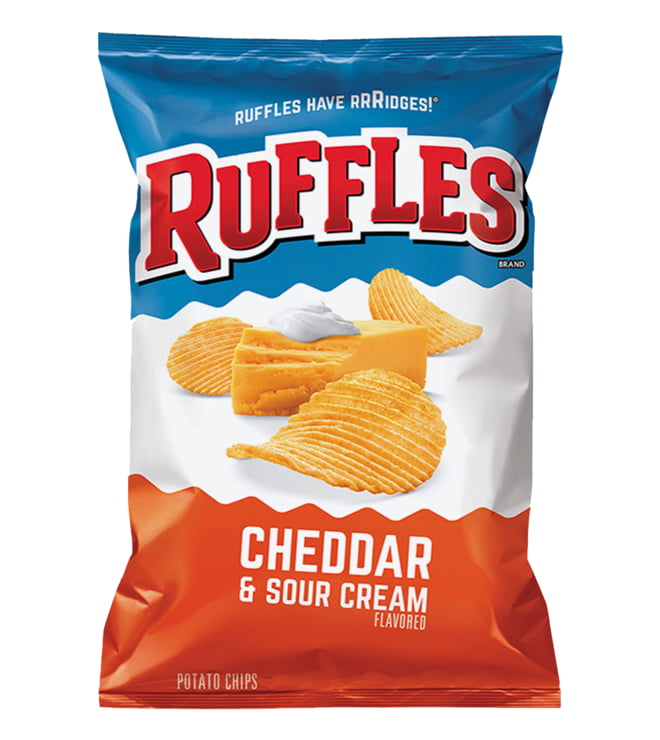 Ruffles Cheddar & Sour Cream Chips XVL
