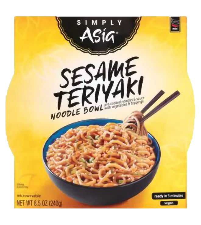 Simply Asian Noodles Sesame Teriyaki Bowl 8.5oz