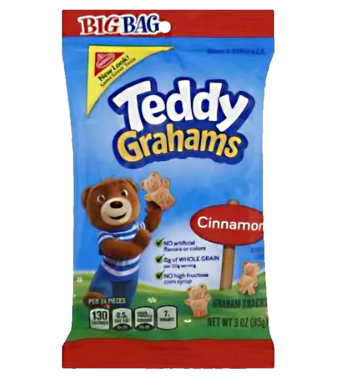 Teddy Grahams Cinnamon - Pack - 3 oz