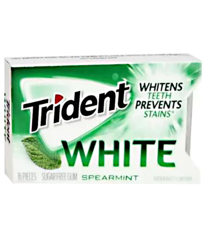 Trident White Spearmint 16Pc