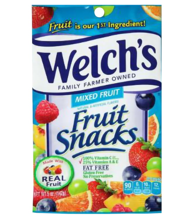 Welch's Mixed Fruit Snacks - Bag - 5 oz