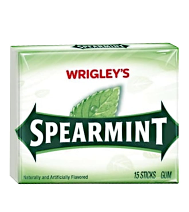 Wrigley's Spearmint Slim Pk 15Pc