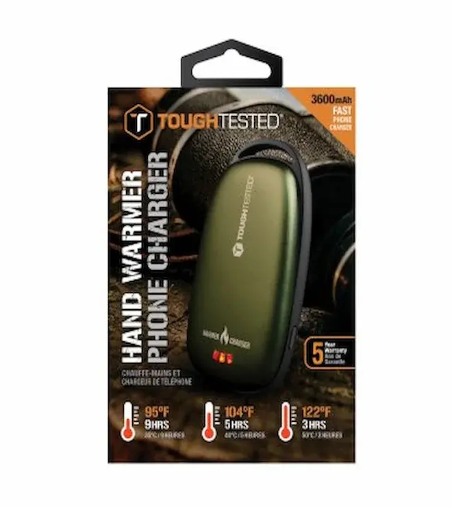 Tough Tested Hand Warmer and Phone Charger