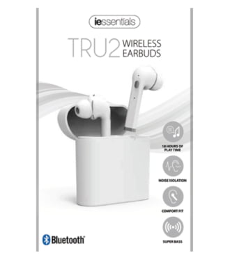 iEssentials Noise Isolation Earbuds White