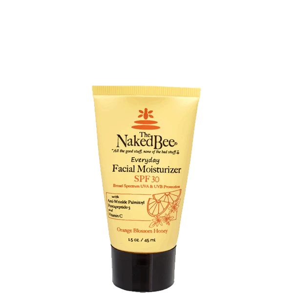 Naked Bee Orange Blossom Honey Everyday SPF-30 Facial Mositurizer 1.5oz