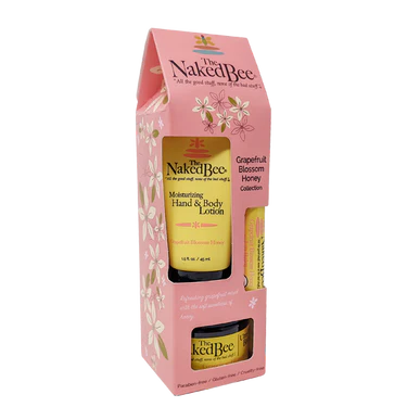 Naked Bee Grapefruit Blossom Honey Gift Collection
