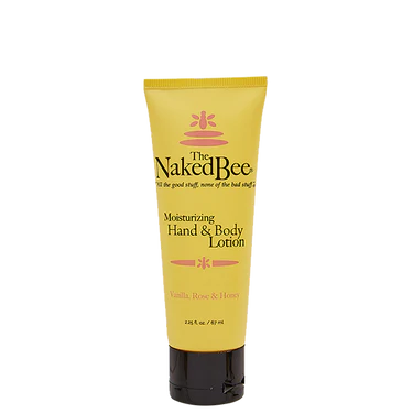 Naked Bee Vanilla Rose & Honey 2.25 oz lotion