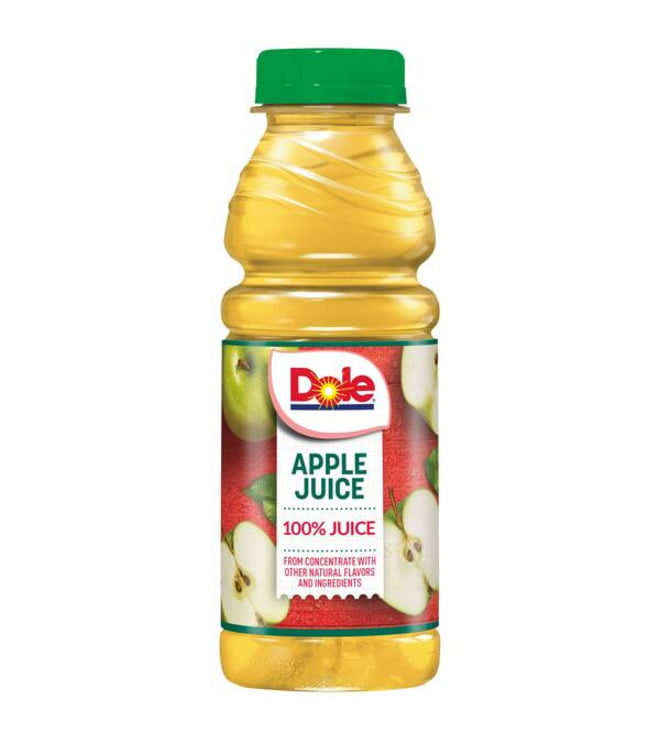 DOLE 100% Apple Juice - Bottle -  15.2 fl oz