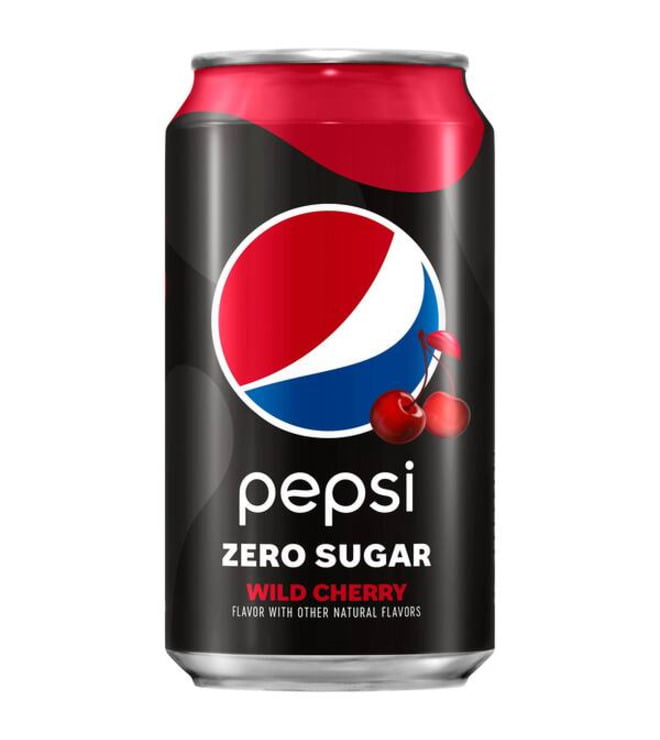 Wild Cherry Pepsi Zero Sugar 12oz can (24) - Can - 12 fl oz