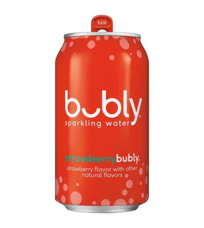 Bubly Strawberry 12oz can