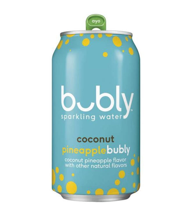 Bubly Coconut Pineapple 12oz can