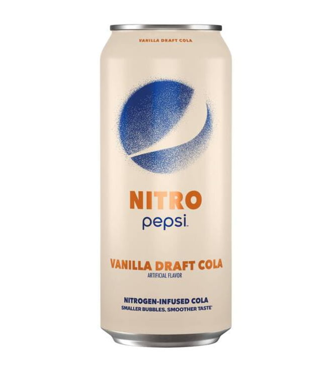 Pepsi Nitro Vanilla Draft Cola 13.65oz/12