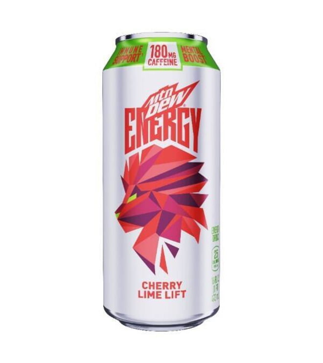 Mtn Dew Energy Cherry Lime Lift 16 oz