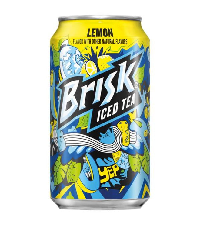 Lipton Brisk Sweet w/Lemon 12oz can (24) - Can - 12 fl oz