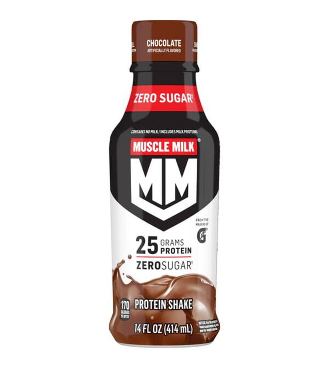 Muscle Milk Protein Shake Chocolate - Bottle - 14 fl oz