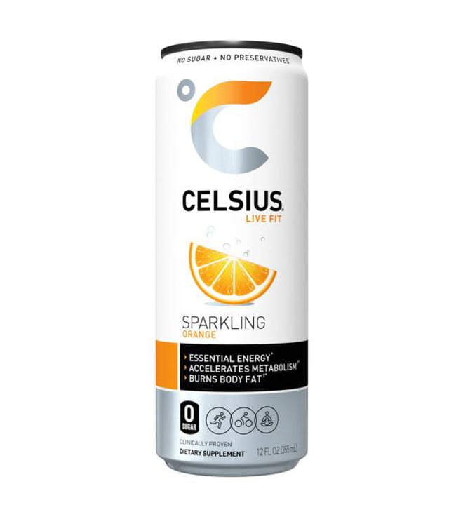 Celsius Sparkling Orange 12 oz