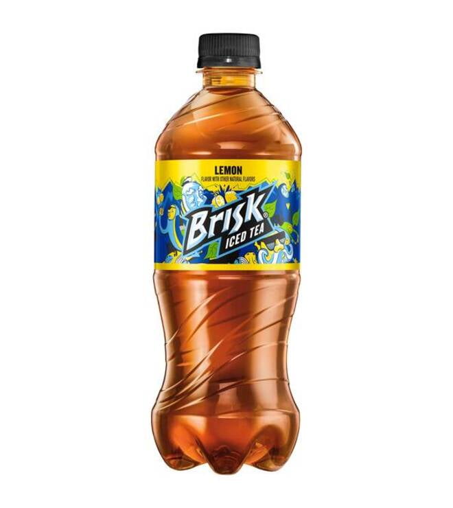 Lipton Brisk Iced Tea Lemon - Bottle - 20 fl oz