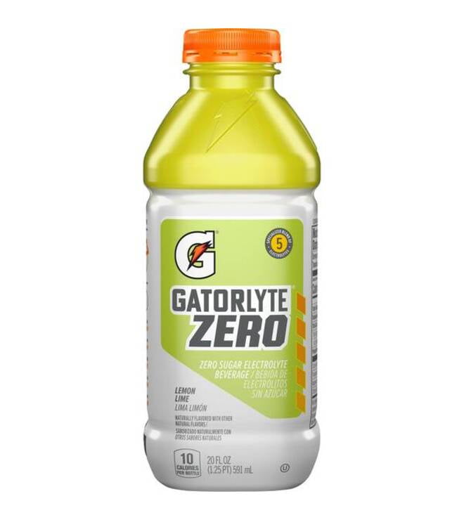 Gatorade Gatorlyte Zero Lemon Lime 20oz