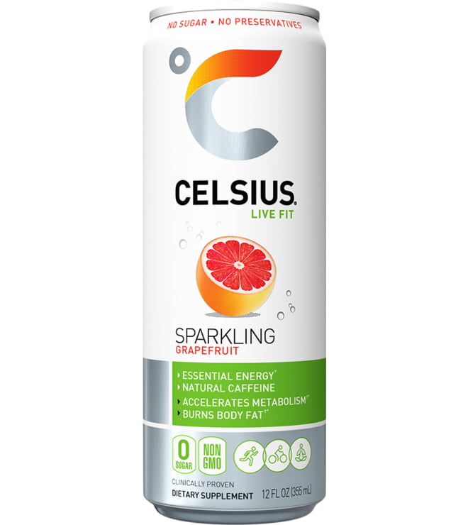 Celsius Sparkling Grapefruit 12oz