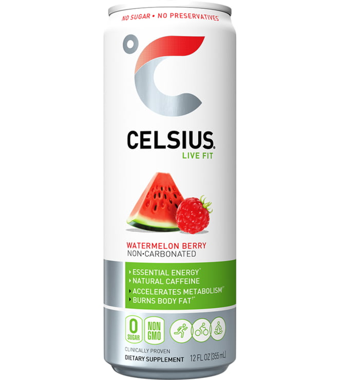 Celsius Watermelon Berry Non-Carbonated 12oz
