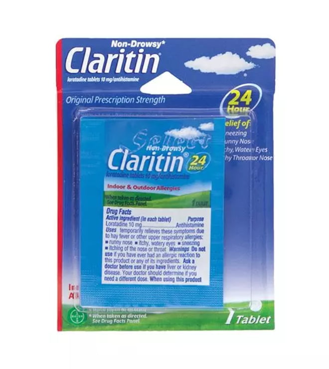 Claritin Non-Drowsy Allergy Relief Single Dose 