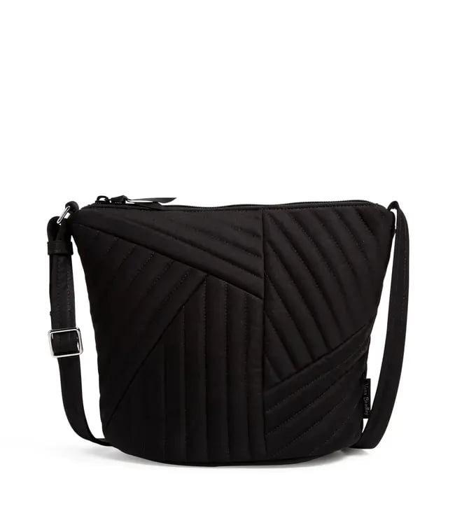 Bucket Crossbody Bag : Black
