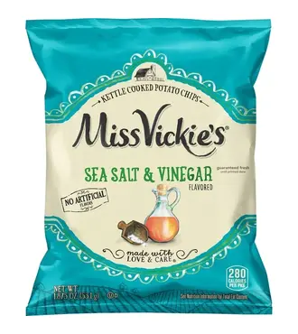 Miss Vickies Kettle Cooked Sea Salt and Vinegar