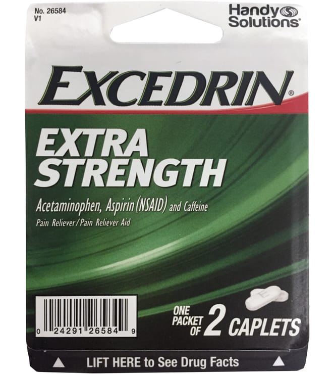 Excedrin Acetaminophen Extra Strength 3 Dose