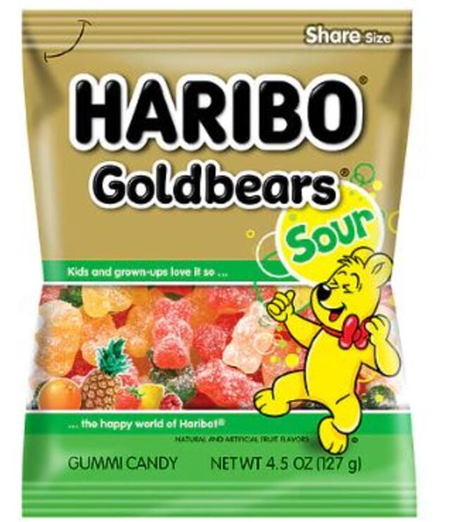 Gummi Bears Gold Sour