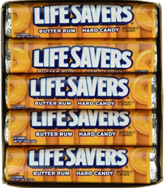 Lifesavers Butter Rum Hard Candy 1.14oz