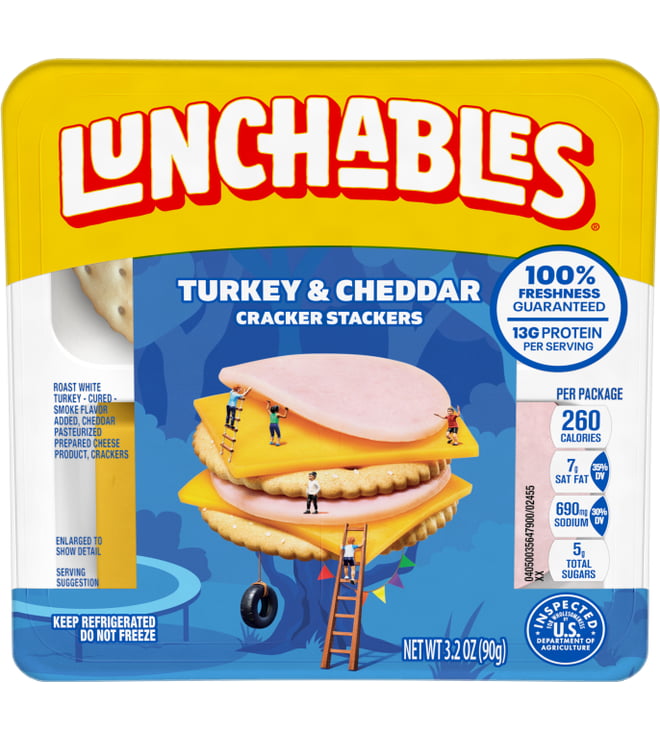 Lunchable Turkey/Cheddar Cracker