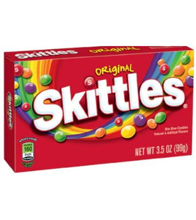 Skittles Original - Box - 3 oz