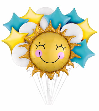 Smiling Sun Balloon Bouquet