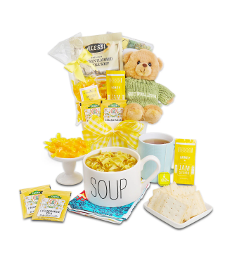 Hugs & Well Wishes Gift Basket