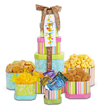 Thank You Treats Gift Tower